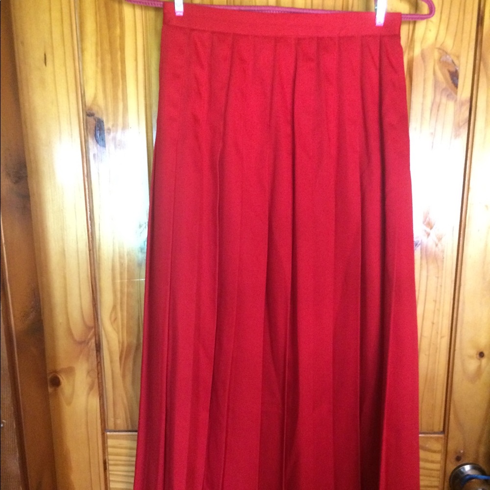 Vintage 70’s Michele Long Tennis Skirt - Picture 1 of 9